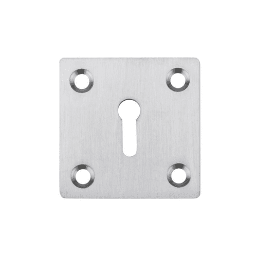 Zoo Square Standard Profile Escutcheon 50mm - FB26SC - Satin Chrome