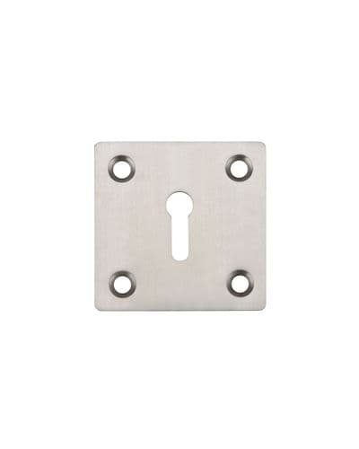 Zoo Square Standard Profile Escutcheon 50mm - ZAS26SS - Stainless Steel