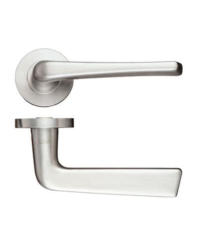 Zoo Stainless Steel Lever - Push On Rose - Grade 304 - ZCS160SS