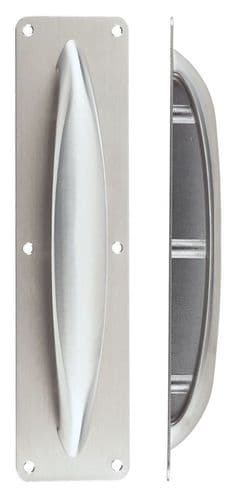 ZPSALP - Anti-ligature Pull Handle On Backplate