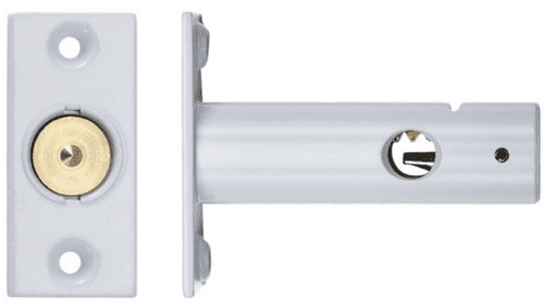 ZRB02PCW Security Rack Bolt - White