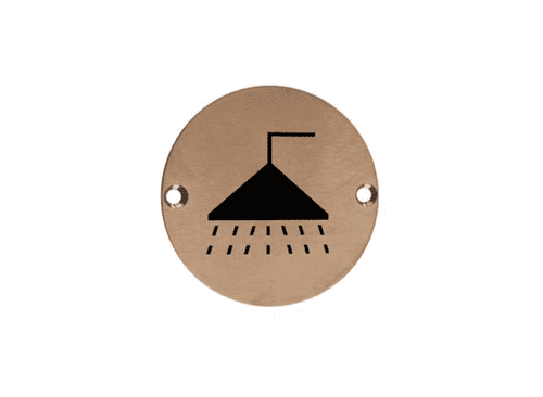 ZSS04-PVDBZ - Shower - 76mm Dia - PVD Bronze