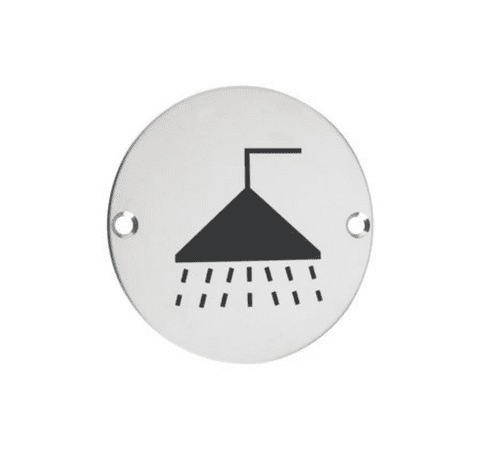 ZSS04PS - Shower - 76mm Dia - Polished Stainless