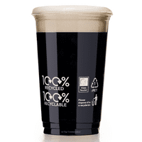 100% rPET UKCA Recyclable & Recycled Plastic Pint-to-rim 568ml (Box of 800)