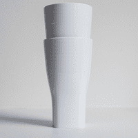 Amari Unbreakable Tritan RENEW Plastic White Pint Glass 568ml