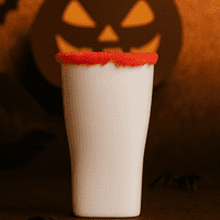 Amiel Unbreakable Tritan RENEW Plastic White 25ml single-measure shot glass