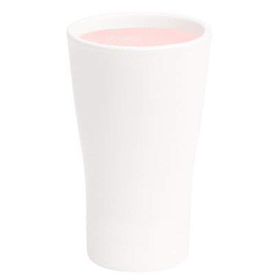 Amiel Unbreakable Tritan RENEW Plastic White 25ml single-measure shot glass