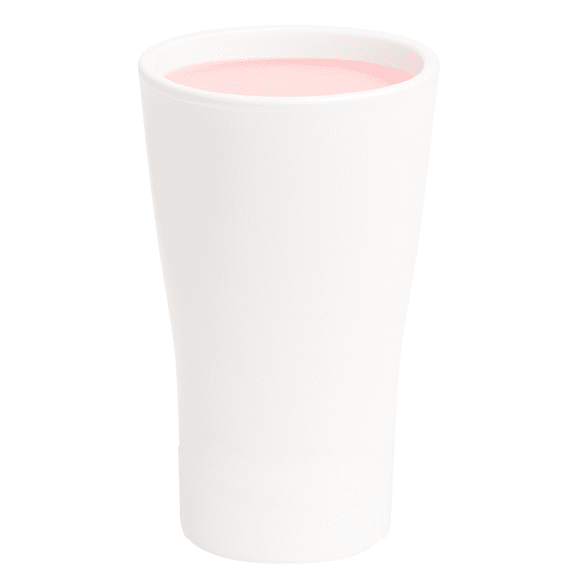 Amiel Unbreakable Tritan RENEW Plastic White 25ml single-measure shot glass