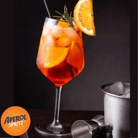Aperol Spritz Glass Unbreakable Tritan Plastic 470ml