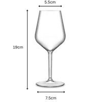 Arcos Unbreakable Tritan Plastic Wine Glass 330ml