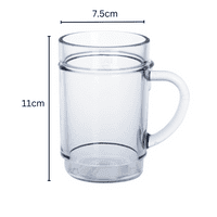 Ayia Virtually Unbreakable Stackable Plastic Mug 320ml