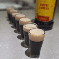 Baby Guinness Shot Glasses Unbreakable Tritan RENEW Plastic 25ml (Pack of 12)
