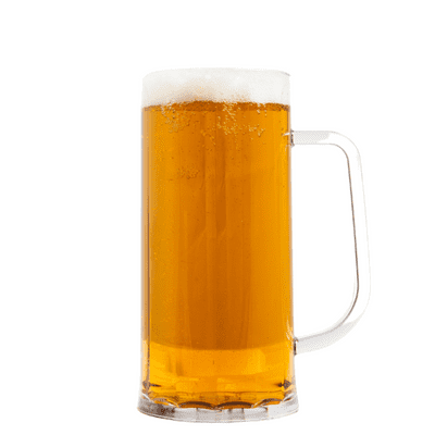 Bavarian Unbreakable Polycarbonate Nucleated Beer Stein UKCA 1 Pint