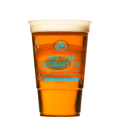 Biodegradable Carbon Neutral Verigreen Plus Half Pint-to-rim 284ml (sleeve of 50)