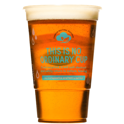 Biodegradable Carbon Neutral Verigreen Plus Pint-to-rim 568ml (sleeve of 50)