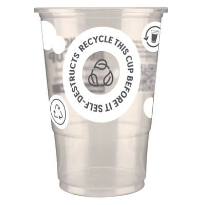 Biodegradable Flexy-Glass Pint-to-rim 568ml (sleeve of 50)