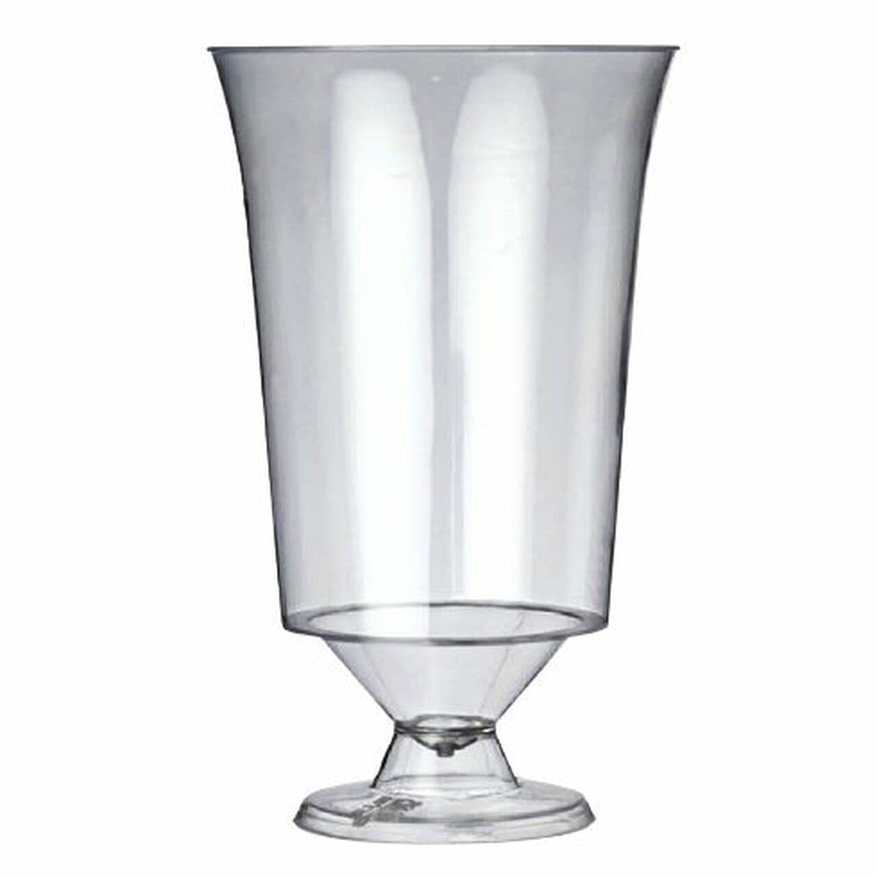 Bon recyclable one piece flexy wine glasses 240ml pack of 10