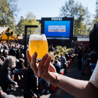 Brewhouse Half-Pint Unbreakable Tritan Plastic Beer Glass – CE Lined 1/3 & 1/2 Pint - 390ml/14oz