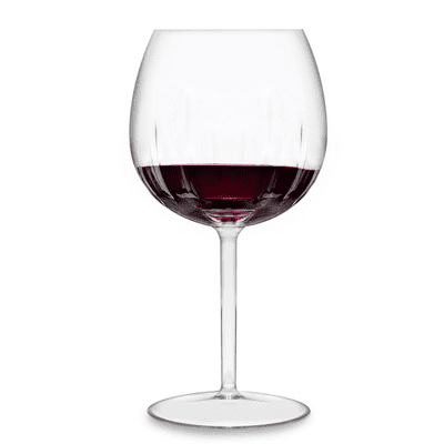 Cali Unbreakable Tritan BPA free Large Fluted Wine Glass 600ml
