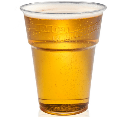 Compostable Biodegradable PLA Pint-to-rim 568ml (sleeve of 50)