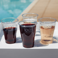 Eco-Friendly Stemless Cocktail Glass 100% Recycled rPET (Sleeve of 50)