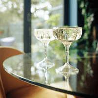 Elegance Unbreakable Polycarbonate  Plastic Pink Coupe Champagne Saucer Glass 255ml
