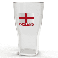 England Limited Edition - Tritan RENEW Unbreakable Plastic Pint Glass