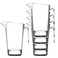 Fez Unbreakable Polycarbonate Stacking 2 Pint Pitcher / Jug
