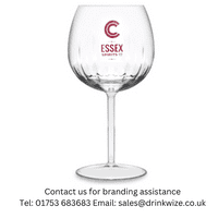 Fluted Unbreakable Tritan BPA free Gin Glass 600ml