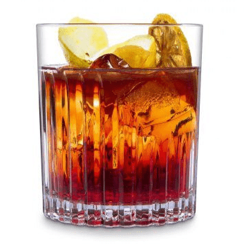 Gilano Unbreakable Polycarbonate Stackable Fluted Tumbler 350ml