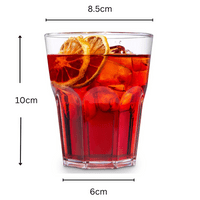 Gordini Unbreakable Polycarbonate Classic Plastic Tumbler 270ml