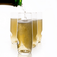 Govino Tritan Plastic Stemless Champagne Flute Gift Set of 4 (9oz/320ml)