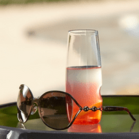 Govino Tritan Plastic Stemless Champagne Flute Gift Set of 4 (9oz/320ml)