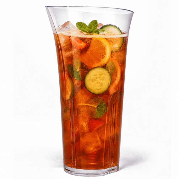 Iced Pimm’s-style plastic cocktail pitcher 1.2L