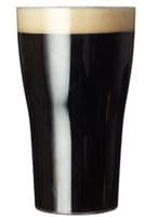 Inexpensive Stackable Unbreakable Polycarbonate Plastic Pint Glass UKCA