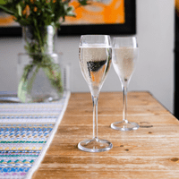 Inexpensive Virtually Unbreakable Plastic Champagne Flute 150ml