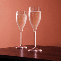 Inexpensive Virtually Unbreakable Plastic Champagne Flute 150ml