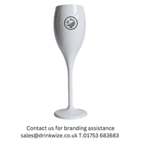 Inexpensive Virtually Unbreakable SAN Plastic Champagne Flute 150ml