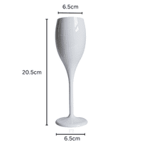 Inexpensive Virtually Unbreakable SAN Plastic Champagne Flute 150ml