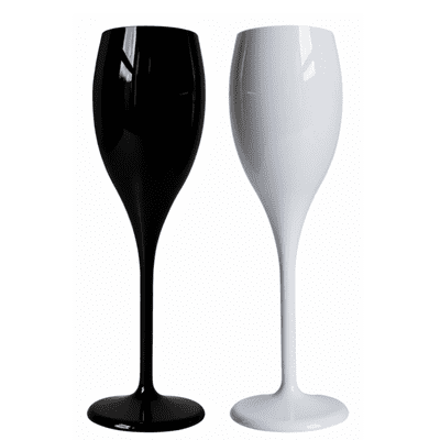 Inexpensive Virtually Unbreakable SAN Plastic Champagne Flute 150ml