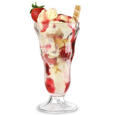 Jena Unbreakable Polycarbonate Ice Cream Sundae Dish