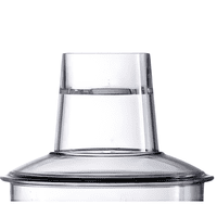Kino Cocktail Shaker Unbreakable Polycarbonate Plastic . Three piece.