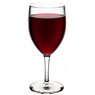 Luc Unbreakable Polycarbonate Plastic Wine Glass 270ml