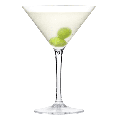 Milano Unbreakable Polycarbonate Plastic Martini Glass 255ml