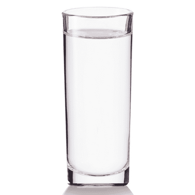 Mino Unbreakable Polycarbonate Straight Double Shot Glass 50ml