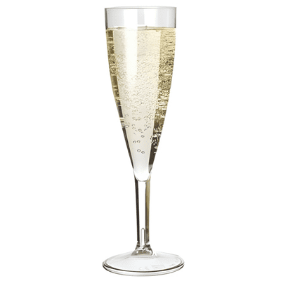 Nena Unbreakable Polycarbonate Plastic Champagne Flute 150ml
