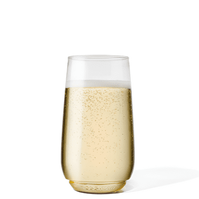 Pop Junior Stemless Champagne Flute PET 6oz /180ml