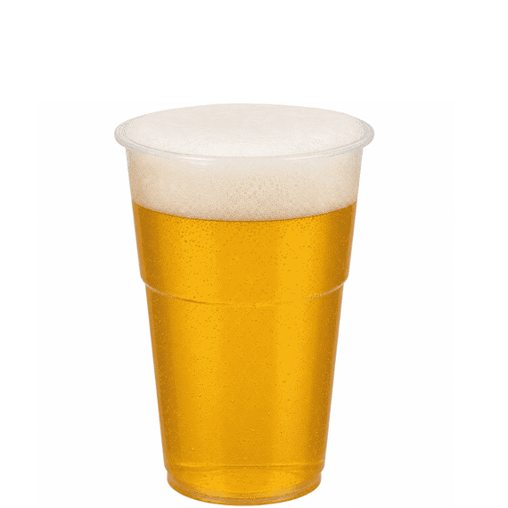 Recyclable Polypropylene Flexi Half-Pint-to-rim 284ml (sleeve of 50)