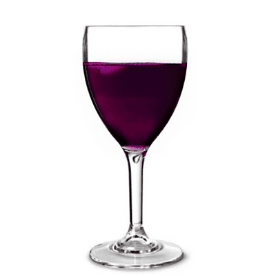 Rena Unbreakable Polycarbonate Wine Glass 255ml / 9oz