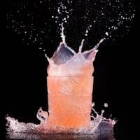 Sebastian Unbreakable Polycarbonate Cut-Glass Plastic Tumbler 350ml